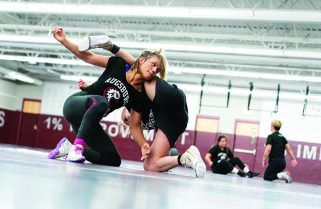 Minnesota’s only varsity women’s wrestling team